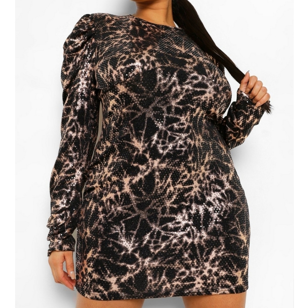 Marble  Mini Dress